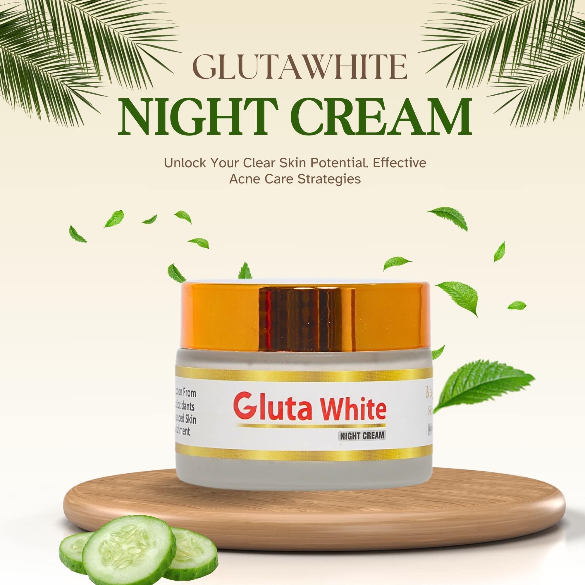 GLUTA WHITE CREAM ✨